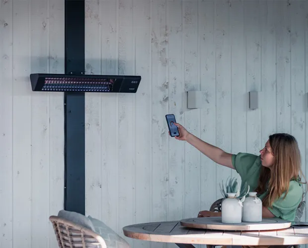 Sunred Triangle Dark SMART Wandmodel 2500 Watt - Afbeelding 7