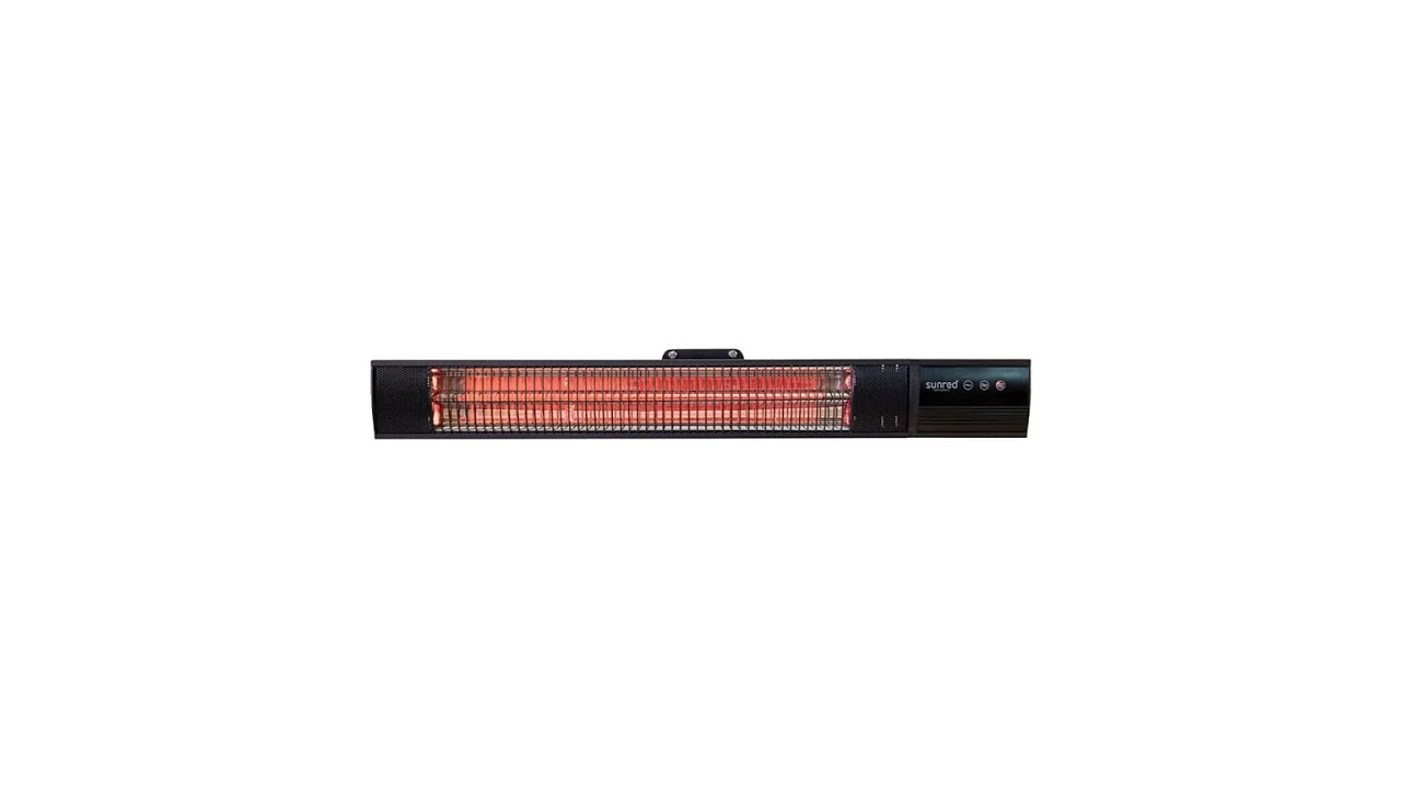 Sunred Heater Dark Wandmodel 2500 Watt - Afbeelding 3