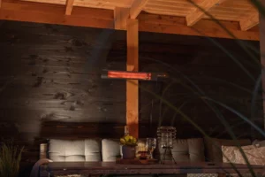 Welke terrasverwarmer voor een overkapping